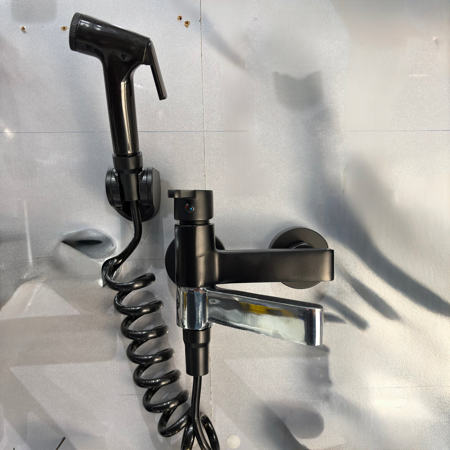 Mitigeur toilette rabattable luxe